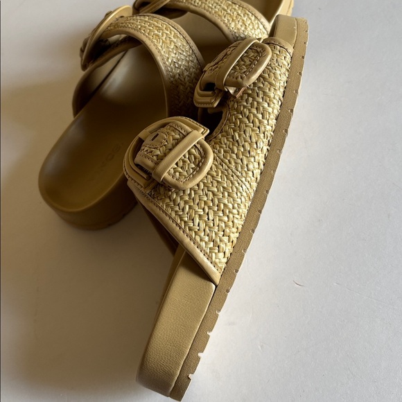 Vince GRIFFITH SLIDE SANDAL IN NATURAL main image 6